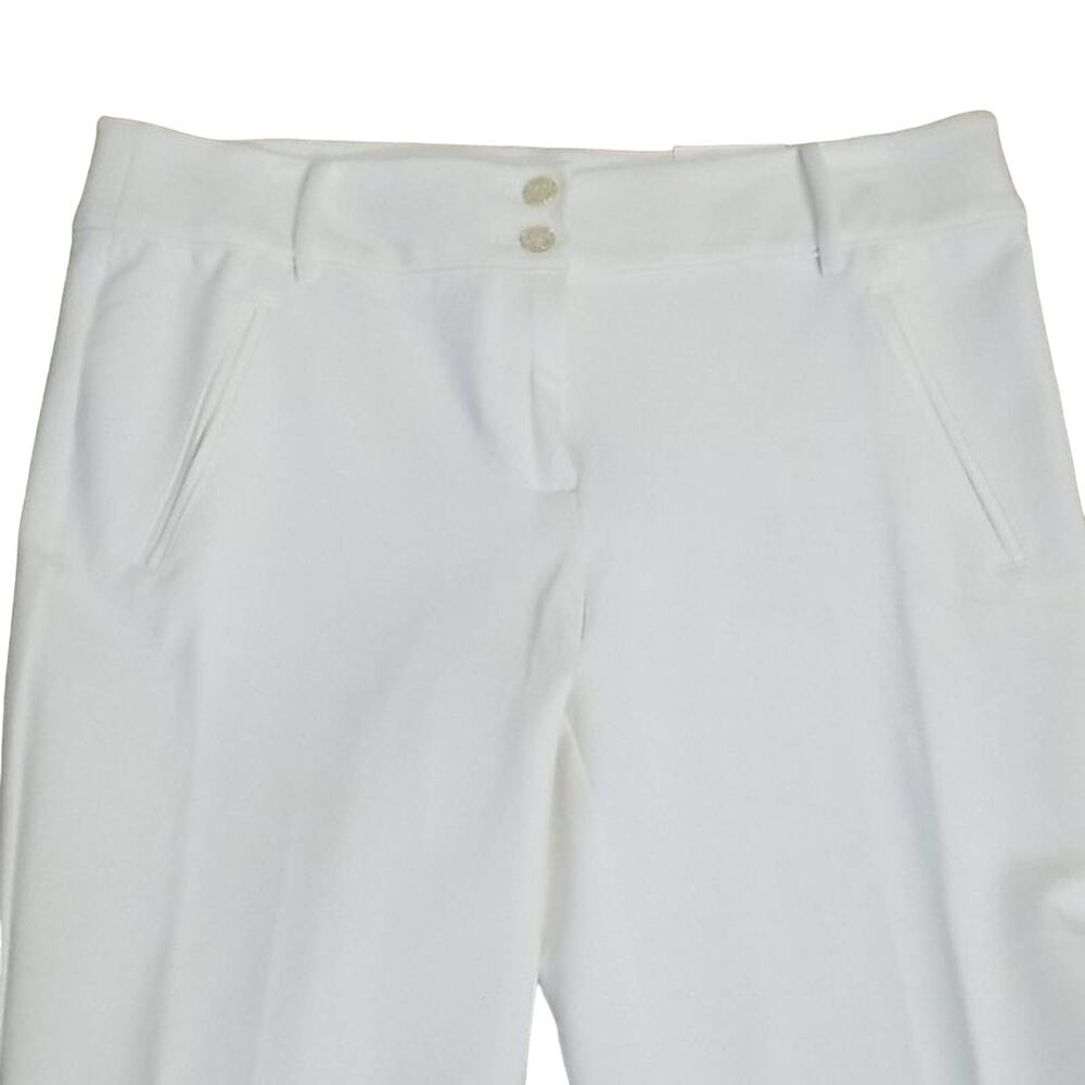 NWT Anne Klein White Slim Ankle Pants - Picture 2 of 10